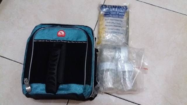Preloved Good Condition Tas Simpan Asi / Cooler Bag / Botol Asi merk Medela dan Igloo / ASI / Menyus