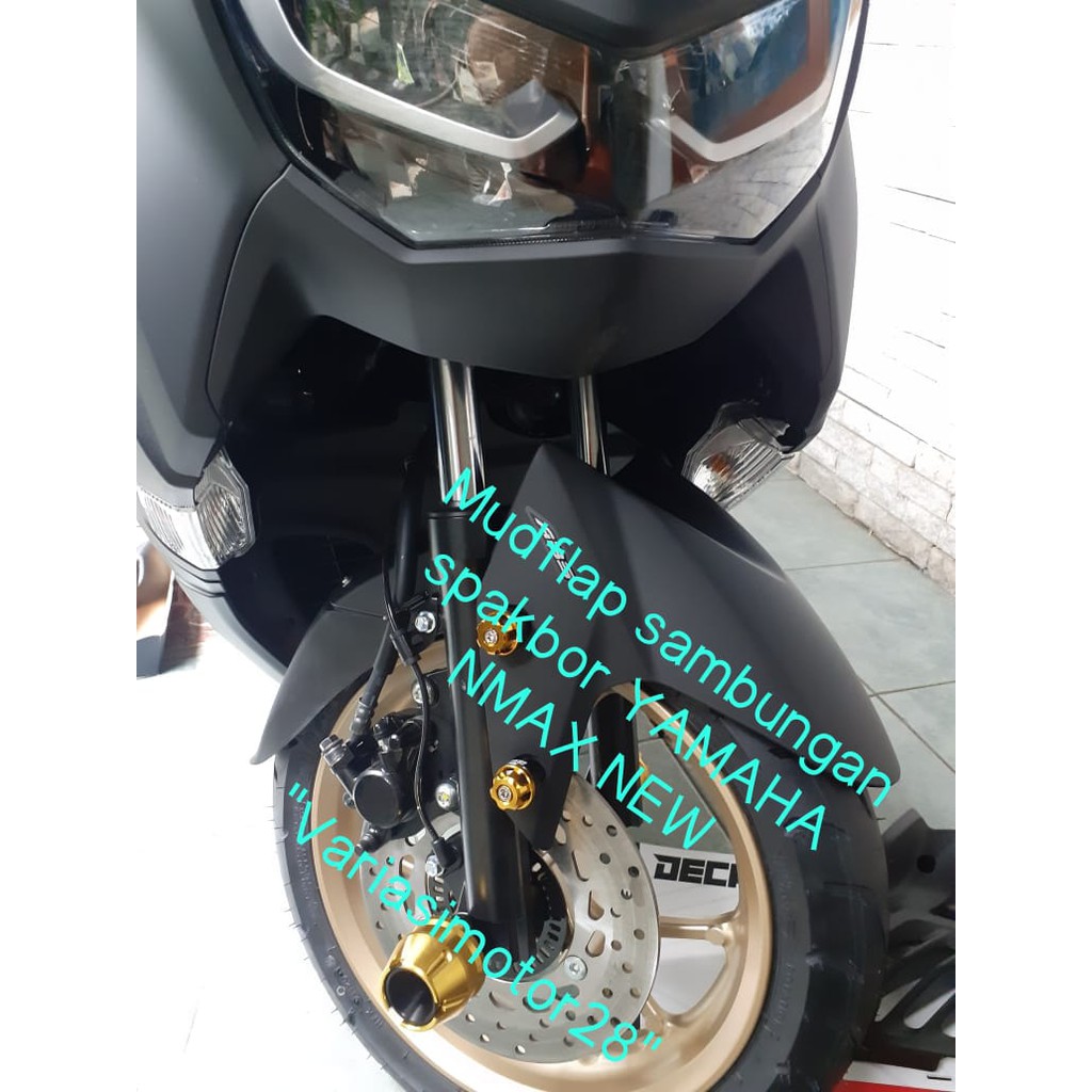 MUDFLAP SAMBUNGAN SPAKBOR DEPAN YAMAHA NMAX NEW 2020 / MUDFLAP SAMBUNGAN DEPAN NMAX 2020 NEW