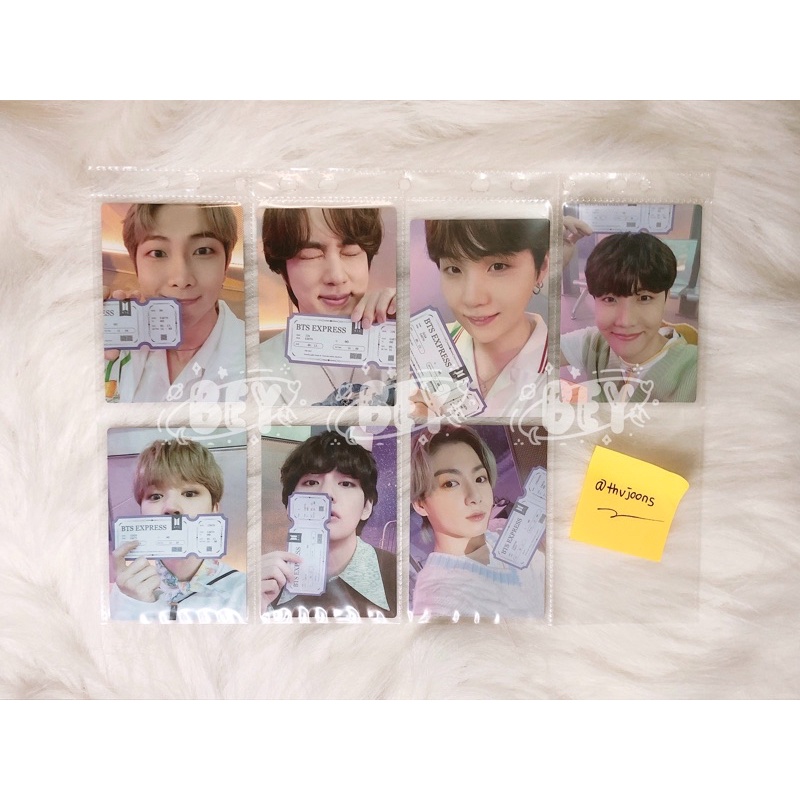 BTS SOWOOZOO SWZ SPECIAL TICKET PC SET ( BACA DESC  )