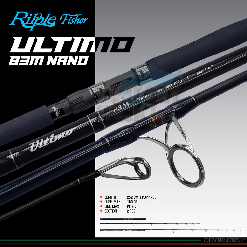 リップルフィッシャー Ultimo 83M Nano ウルティモ - ロッド