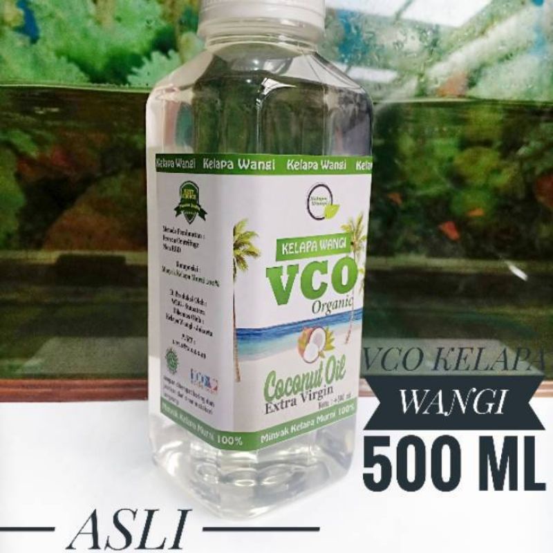 

MINYAK KELAPA MURNI VCO VIRGIN 500 ML ( KELAPA WANGI )