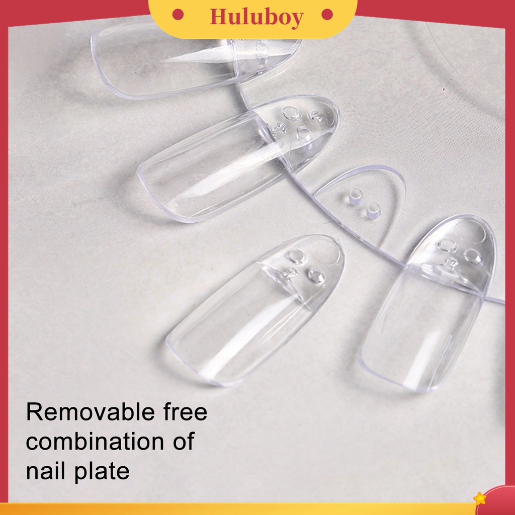 Huluboy Huluboy♡ Piring Display Warna Kutek UV Gel Bentuk Bulat Bahan Akrilik Untuk Manicure