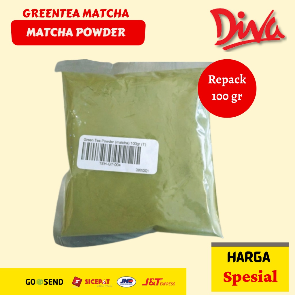 

[100gr & 50gr] Matcha Powder / Bubuk greentea matcha repak