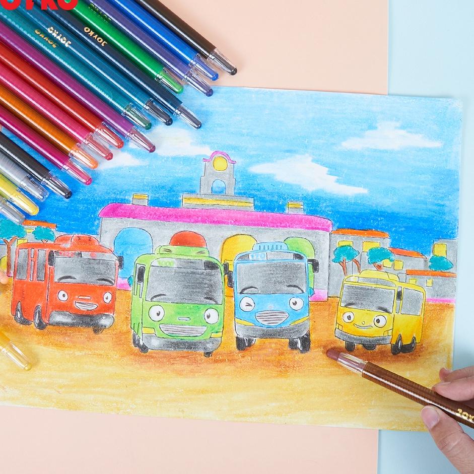 

Seller GHNCL Krayon Putar Mini Twist Crayon Joyko TWCR 65 Model Baru