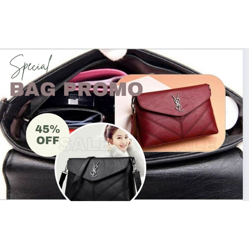 Tas Wanita Slempang Selempang Import Model Terbaru Buat Kondangan Kuliah Kerja Fashion Korea Remaja 