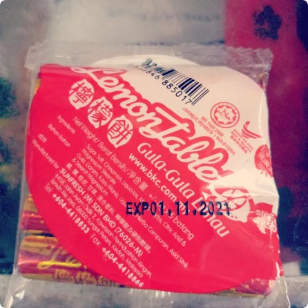 

PERMEN JADUL LING MONG / LEMON TABLET ISI 5PCS