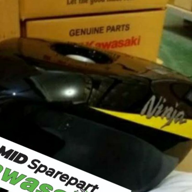 Tangki Tanki tengki tenki tank minyak bensin bbm ninja rr new 2014 hitam kuning hijau orange KGP