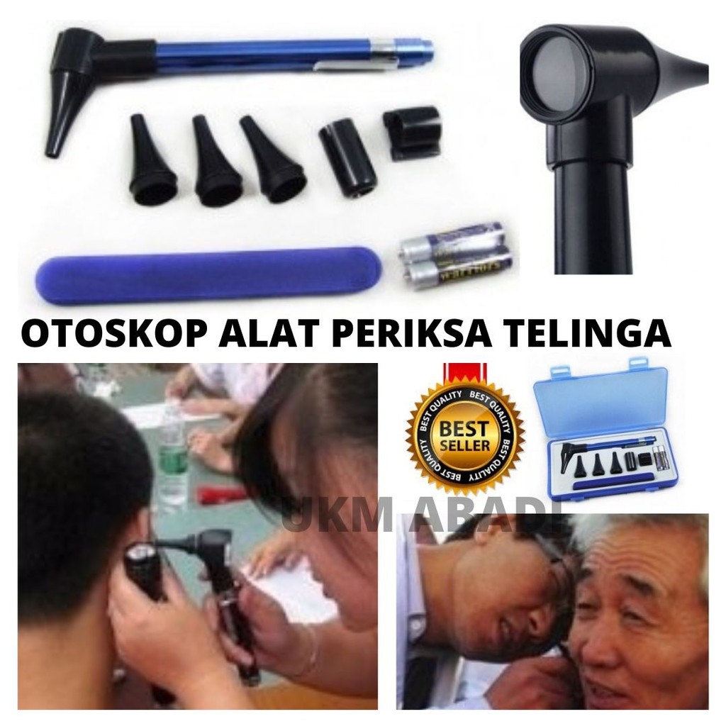 Alat Periksa Telinga Otoskop Portabel With LED Lamp THT  111