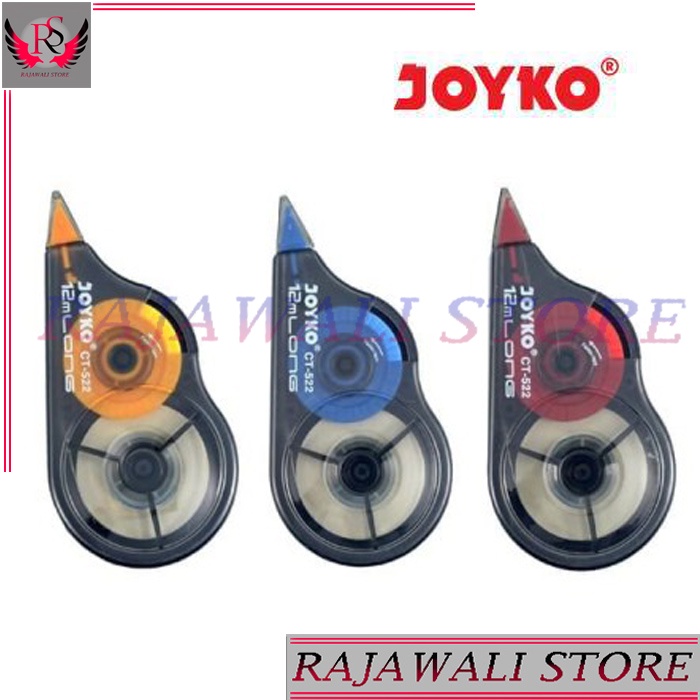 

Correction Tape - Pita Koreksi Joyko CT-522 - Rajawali Store 45