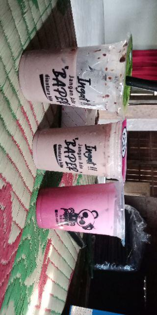 Sablon Cup Gelas Plastik Starindo 12oz. 14 Oz Dan 16 Oz - Free Desain