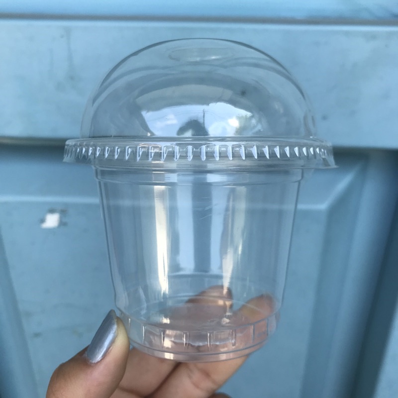 50 Pcs Tutup Gelas Cembung 10 12 14 16 18 22 Oz BSM Universal
