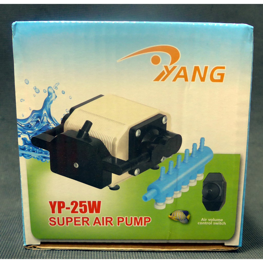 Pompa Udara Yang Super Aquarium Air Pump YP25W