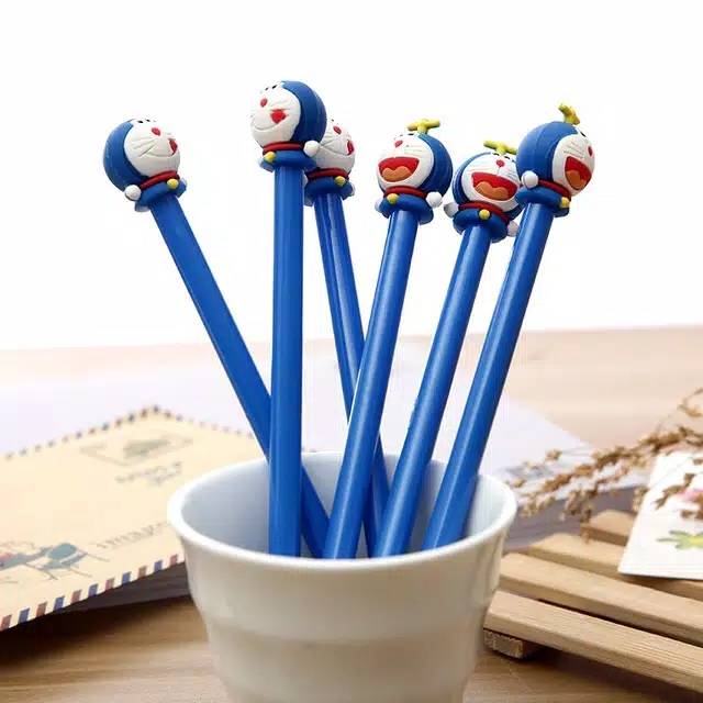 

Pen gel karakter doraemon 12 pcs
