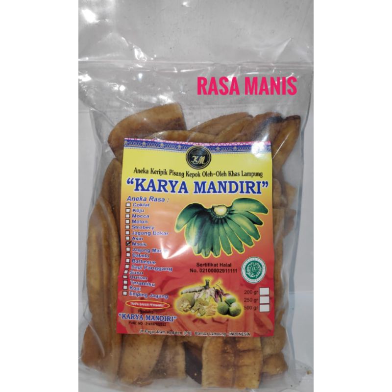 

Keripik pisang lampung keripik pisang manis, keripik manis