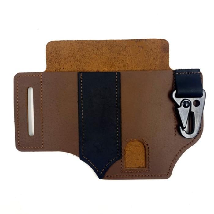 Import HOLSTER POUCH POCKET BELT PU LEATHER KANTONG SABUK MULTITOOLS
