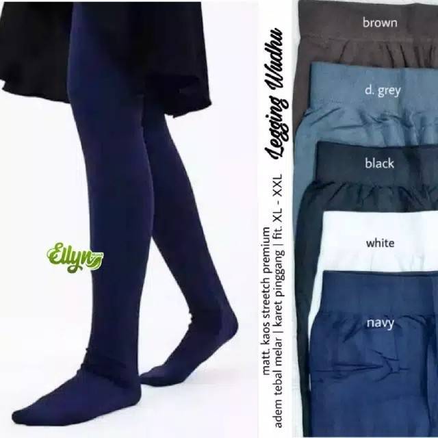 Legging wudhu kaos import super strecht dan adem 906