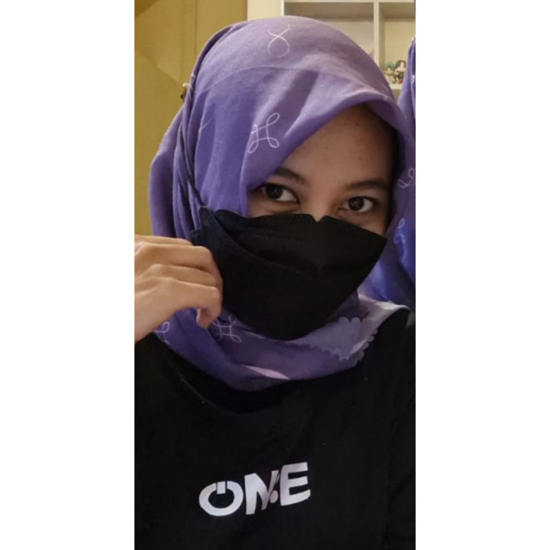 Hijab BTS Ungu
