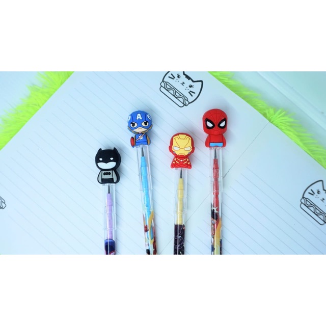 

Pensil susun avengers PENSIL BENSIA , PENSIL MEKANIK PENSEL CETEK DISNEY READDY JAKARTA COD TERMURAH