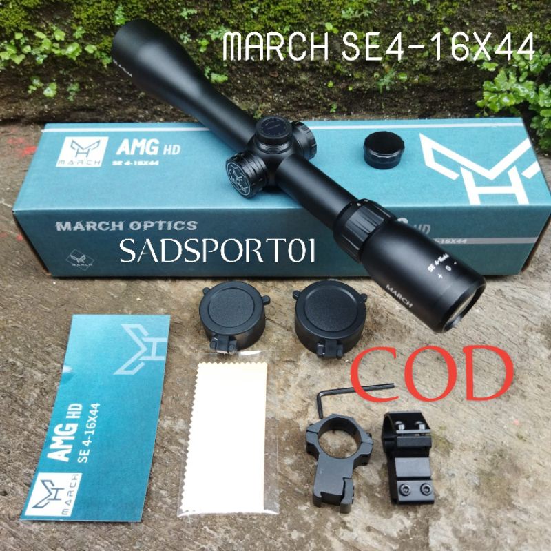 MARCH AMG SE 4-16X44 -HK/TELESKOP/RIFLESCOPE