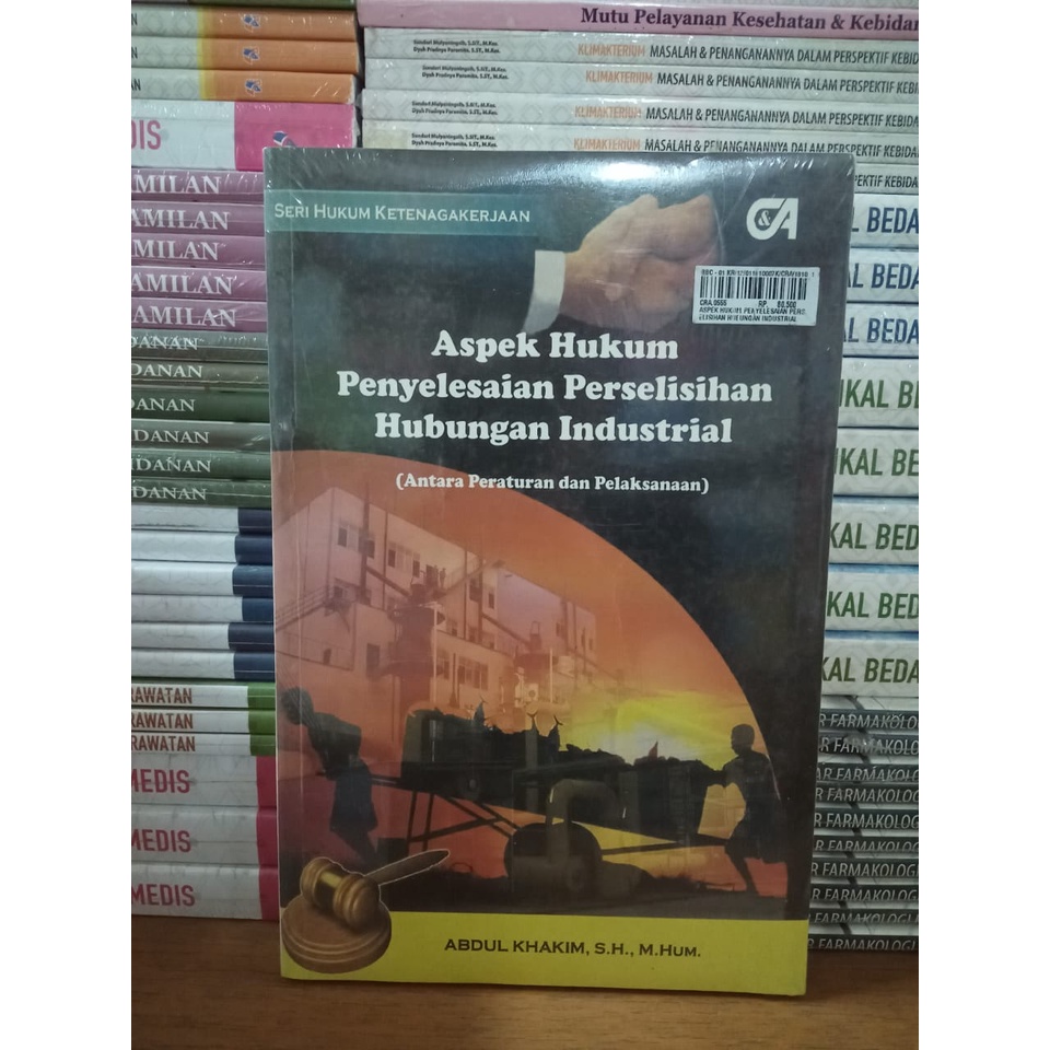 Jual Buku Aspek Hukum Penyelesaian Perselisihan Hubungan Industrial