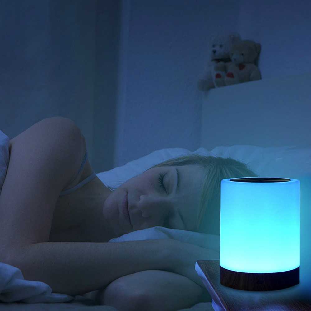 TD-DGD Lampu Tidur Touch Bedside LED Creative Colorful Night Light 3W - LYQ