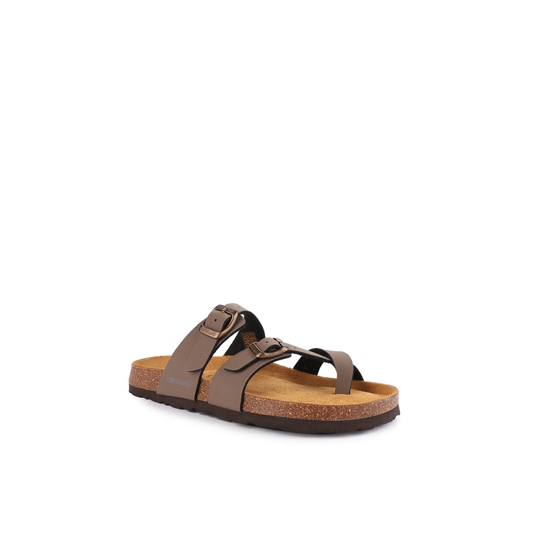 SANDAL JEPIT KULIT GRUNLAND PRIA ORIGINAL CASUAL ASLI COKLAT GRM01