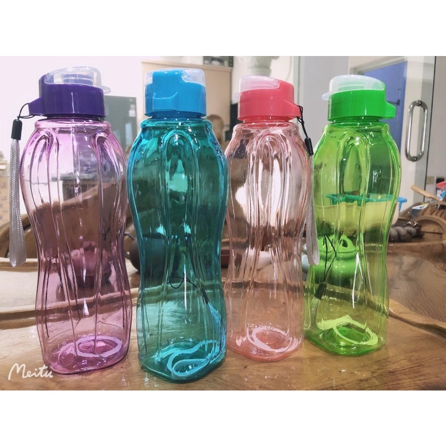 Botol Evo Handle 600 ml - Botol Minum Plastik -Suvenir Ultah botol 203