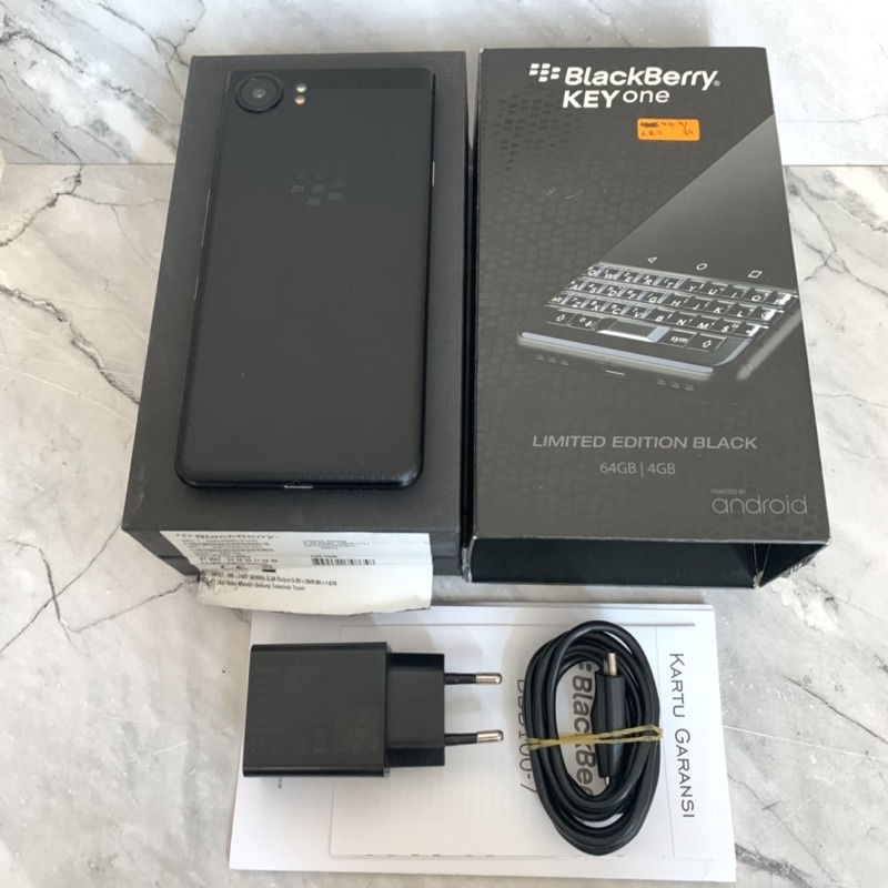 Blackberry Keyone Key One ram 4GB 64GB Black Bekas - Fullset Resmi - second