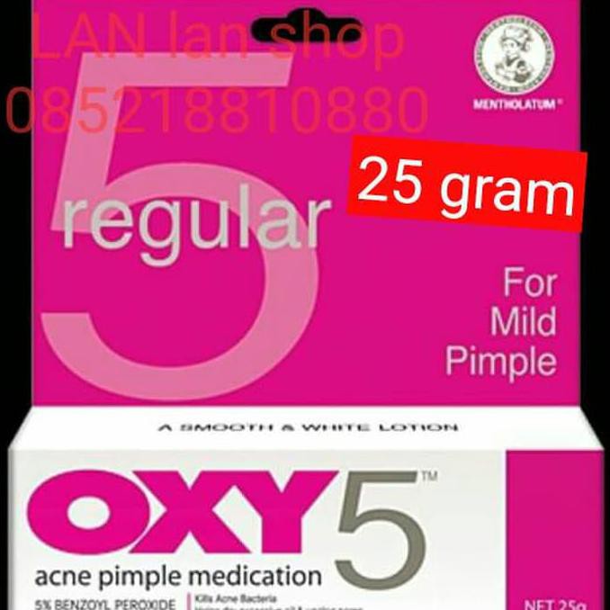 957Jr86-Sale-Terlaris Oxy 5 Oxy5 Anti Pimple For Mild Acne Obat Jerawat 25 G