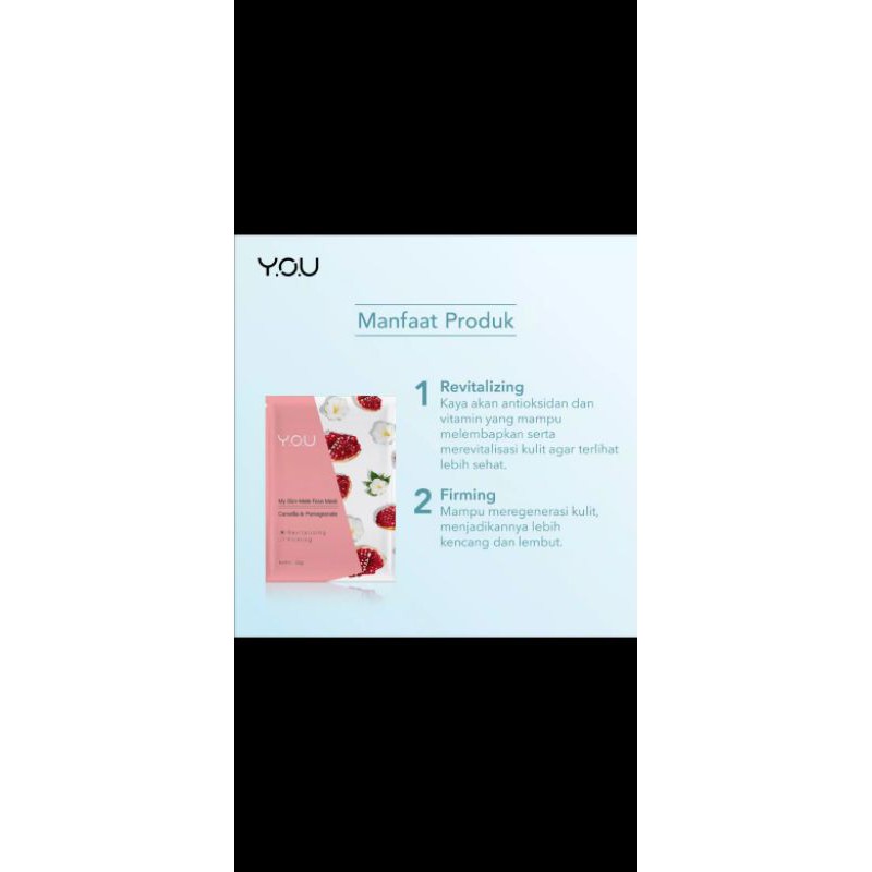 

Youmyskinmattefacemask berat22