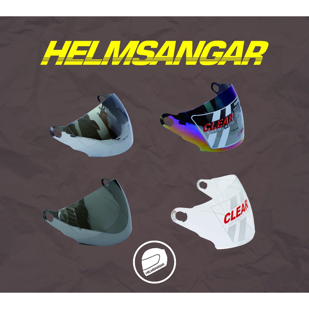 Kaca Helm Kyt 2 vision Ink cx 22 Kyt Forza Kyt Romeo Hitam Putih