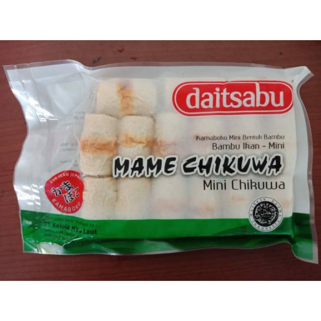 

Promo !! DAITSABU MINI CHIKUWA 180GR