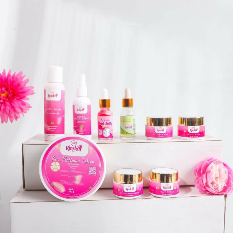 CREAM GLOWING NR GLOW / RJNSKIN AMPUH MEMBUAT KULITMU GLOWING BPOM