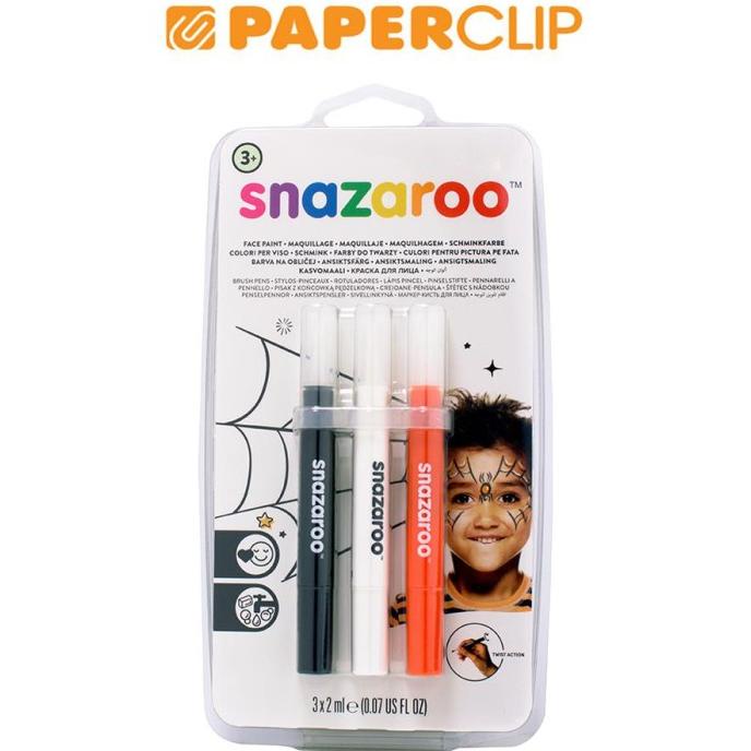 

paling diminati] FACE PAINTING SNAZAROO BRUSH PEN HALLOWEEN 1180142SN