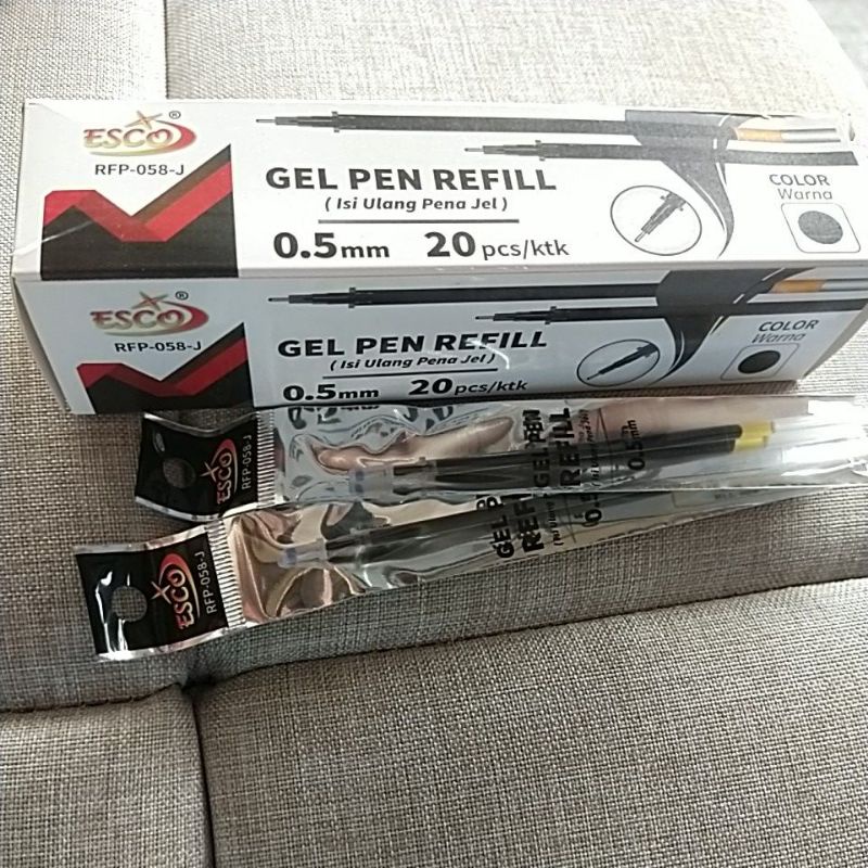 

refill tinta pulpen esco