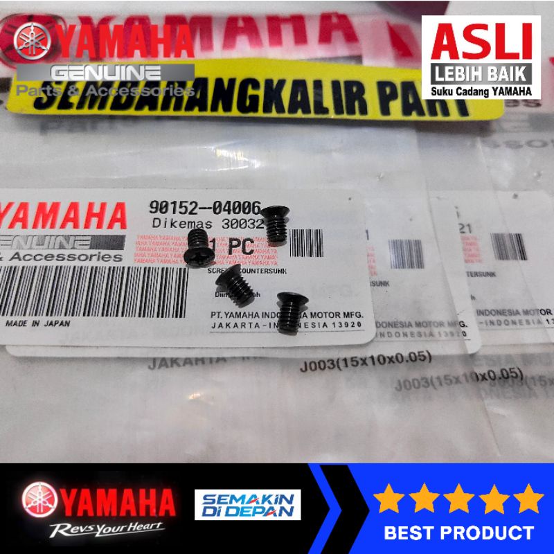 BAUT SET EMBLEM TANGKI RX SPESIAL,RXS,YT115,RX100,RX115 ASLI ORI ORIGINAL 90152-04006