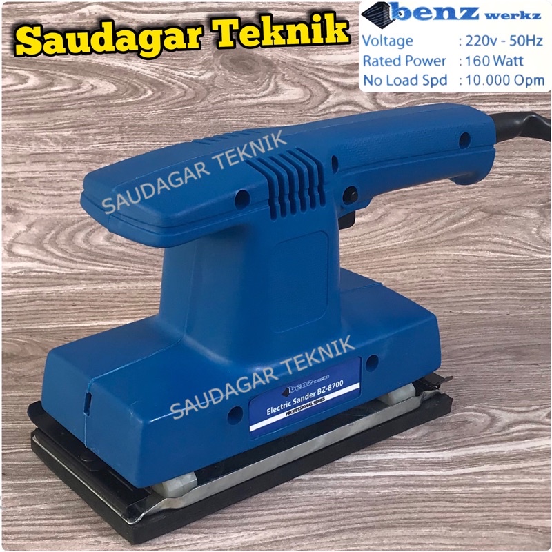 Mesin Amplas Kayu Electric Sander Orbital Sander Benz