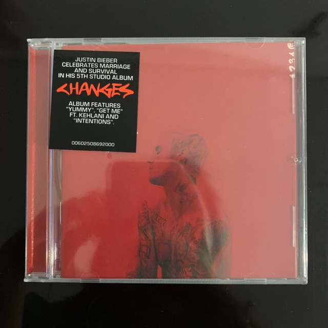CD Justin Bieber Changes Original Album