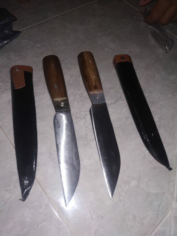 Pisau Dapur Pisau Sayat Tebal Dan Tajam Bahan Dari Per Baja Produk Ukm Indonesia