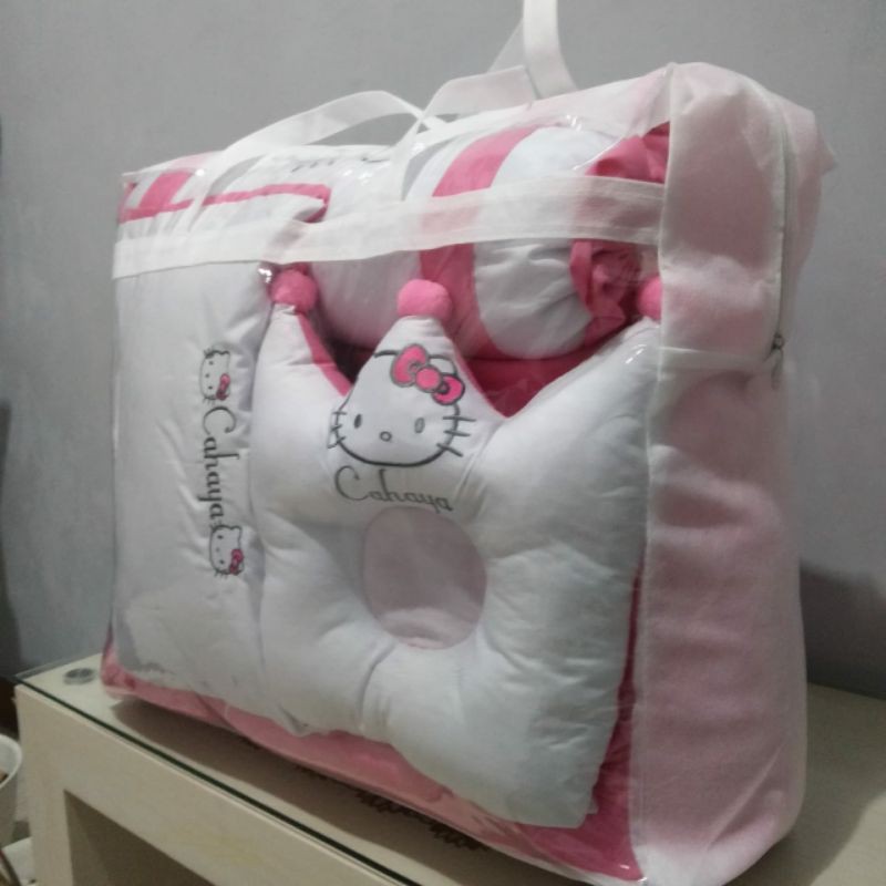Tas mika bedcover / tas mika sprei / tas mika kasurset bayi / tas mika bantal guling baby