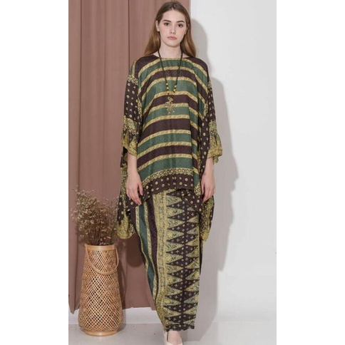 Set Jupri Salur kaftan batik dress batik outfit batik blouse batik viscose
