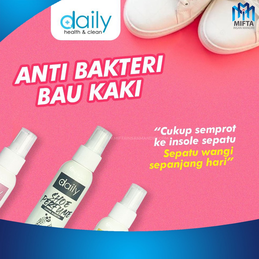 PARFUM SEPATU / DAILY SHOE PERFUME / PARFUM SEPATU ANTI BAKTERI