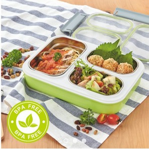 TEDEMEI #6540 Stainless Steel Lunch box