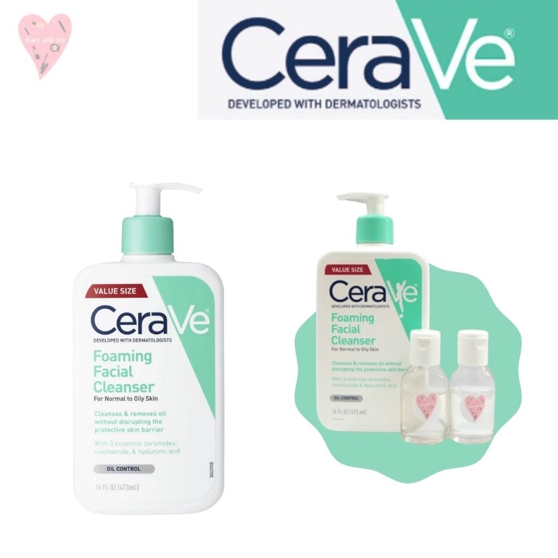 Jual CeraVe Foaming Facial Cleanser For Normal To Oily Skin | Shopee ...