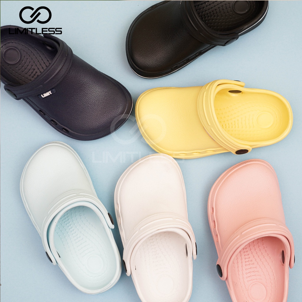 Sendal Baim Anak Selop Lucu Empuk Sepatu Sandal Anak Perempuan Laki Laki Unisex Sandal Kodok Anak Slip On Selop Anak