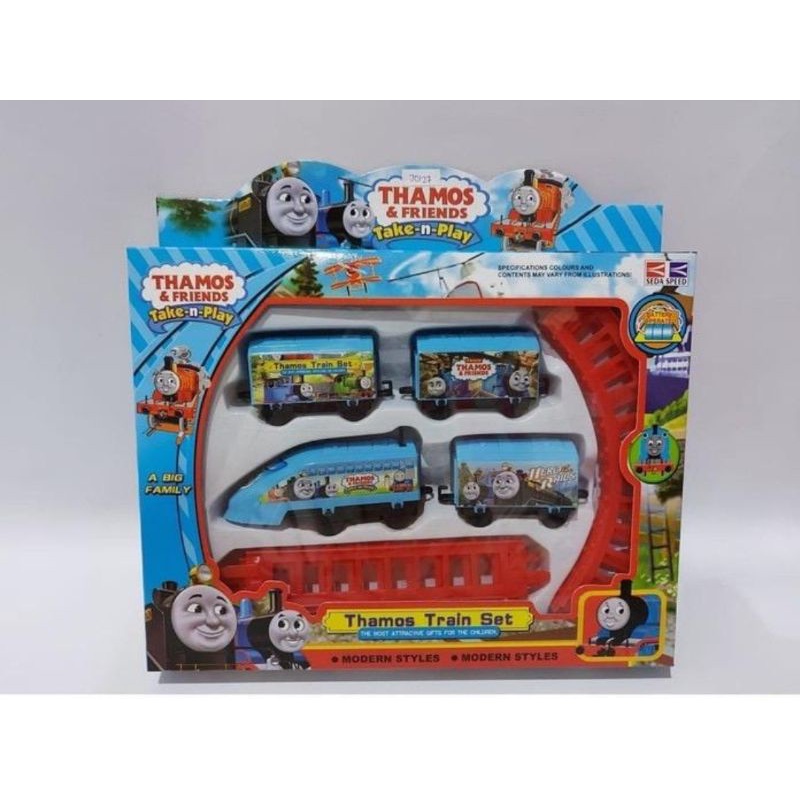 Mainan Kereta Thomas 4 Gerbong