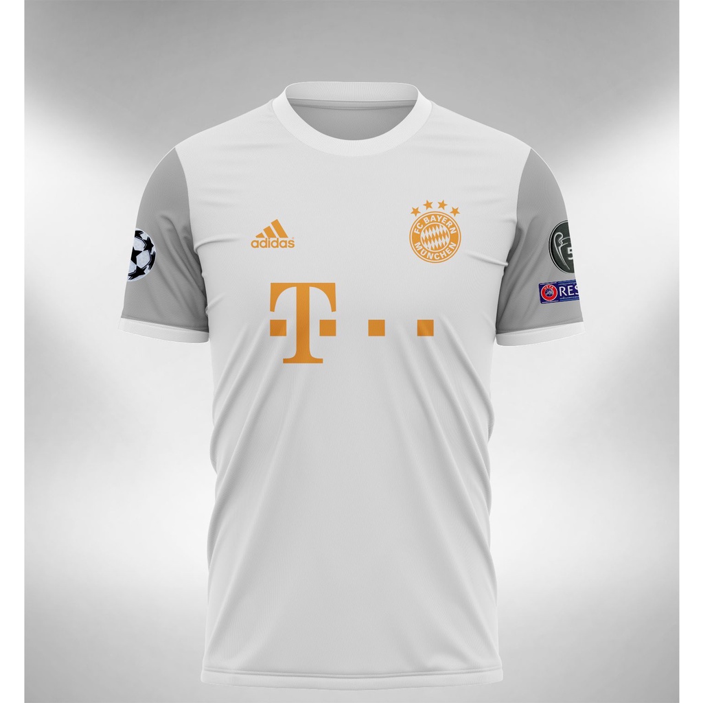 Jersey Bayern Munchen Away 2020 2021 Full Patch