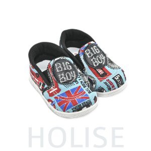 Dijual Sepatu Balita BigBoy London Biru Murah