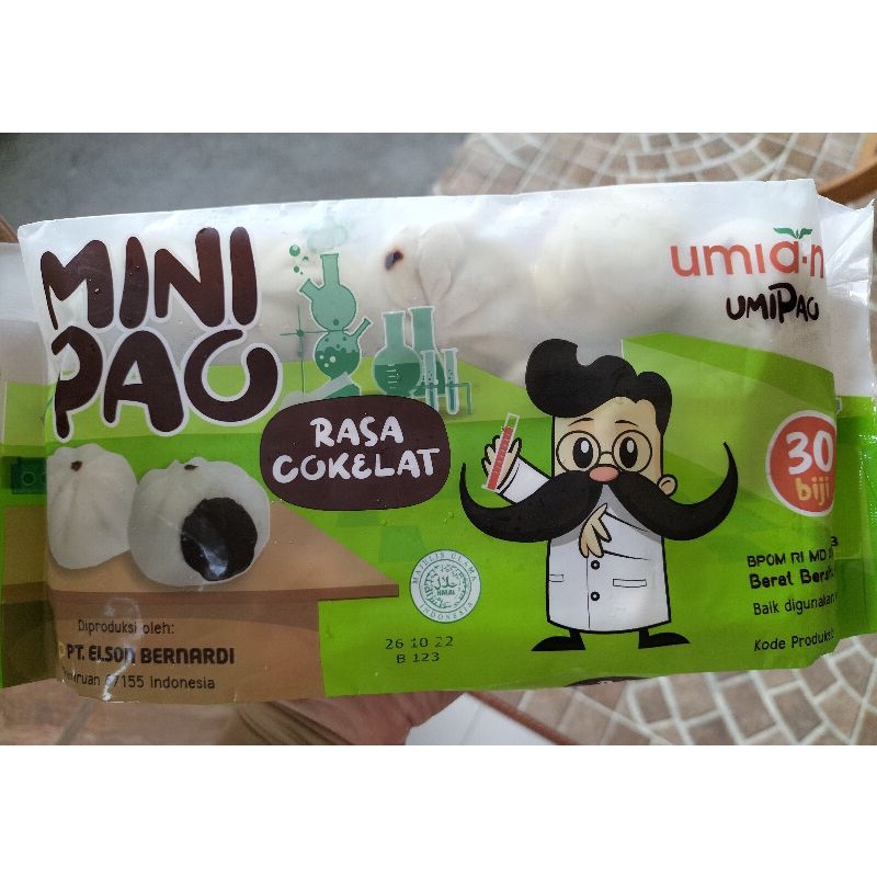 MINIPAO MINI PAU GORENG KUKUS RASA COKLAT BAKPO BAKPAO MINI UMIAMI isi 30pcs
