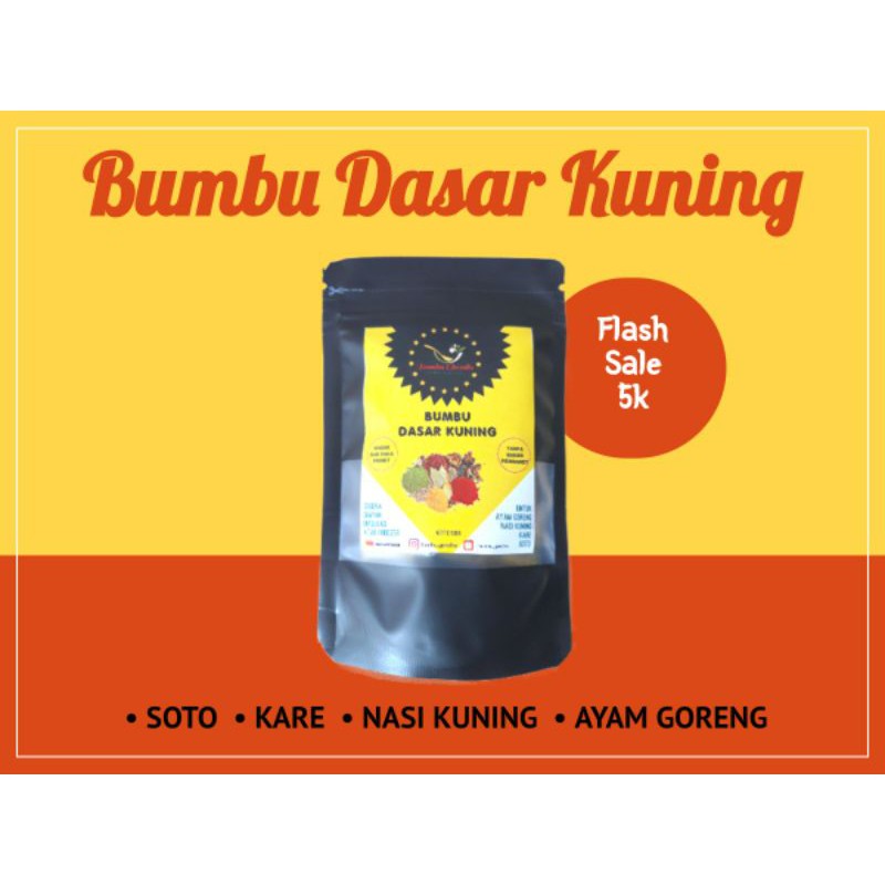 

Bumbu instan kuning dasar bumbu soto kare lodeh ayam goreng nasi kuning halal
